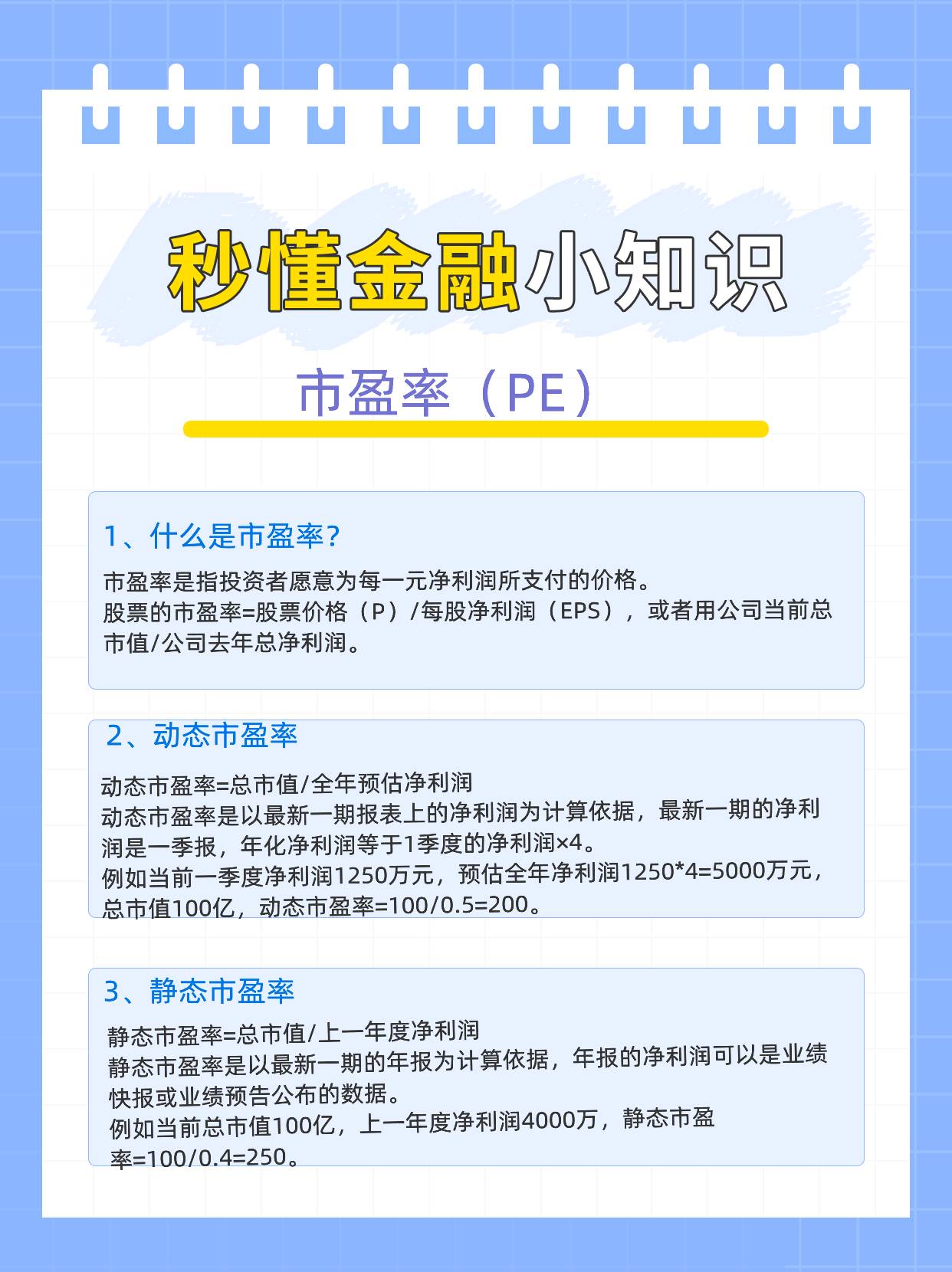 静态市盈率与动态市盈率有什么区别？看静态市盈率还是动态市盈率？